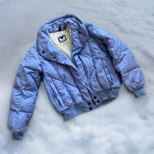 Obermeyer Blue Periwinkle Puffer Ski Winter Snow Jacket Women’s 10